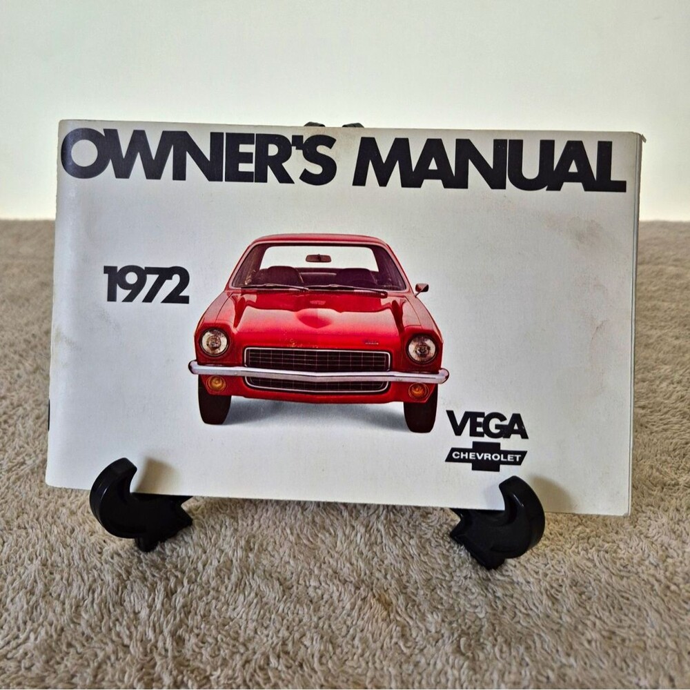 1972 Chevrolet Vega 2300 Owners Manual Original GM Chevy Part 6263137